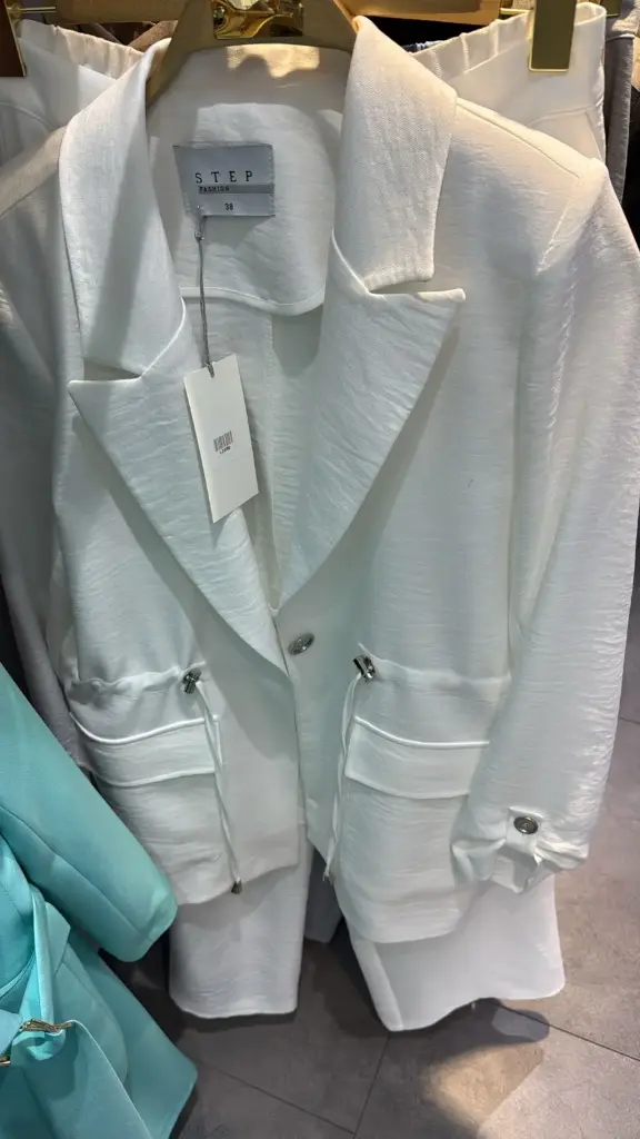 Women's Casual Jacket & pants White