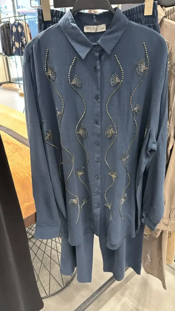 Tracksuit Set Cotton D-blue