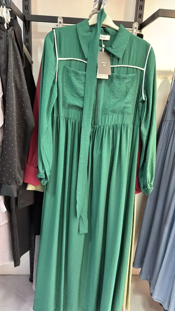 Long Dress Green