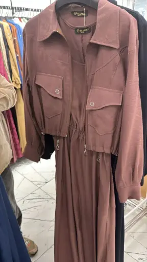 Long DRESS Brown